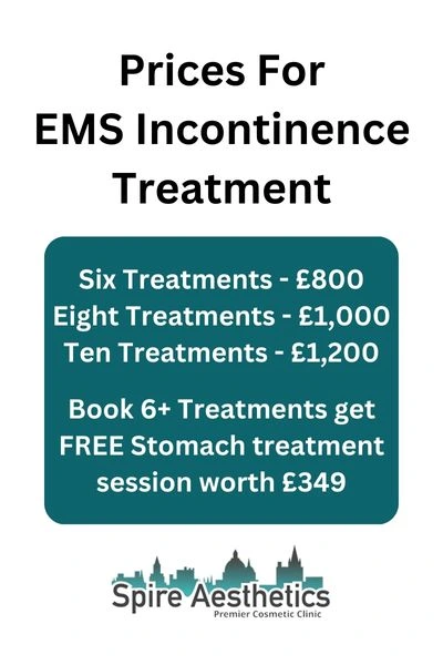 EMS Incontinence Treatment Prices Middlesex