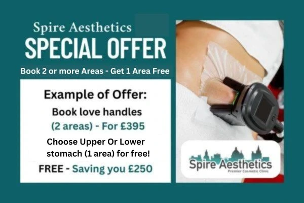 Fat Freezing Promotion Middlesex from Spire Aesthetics - Book Today!