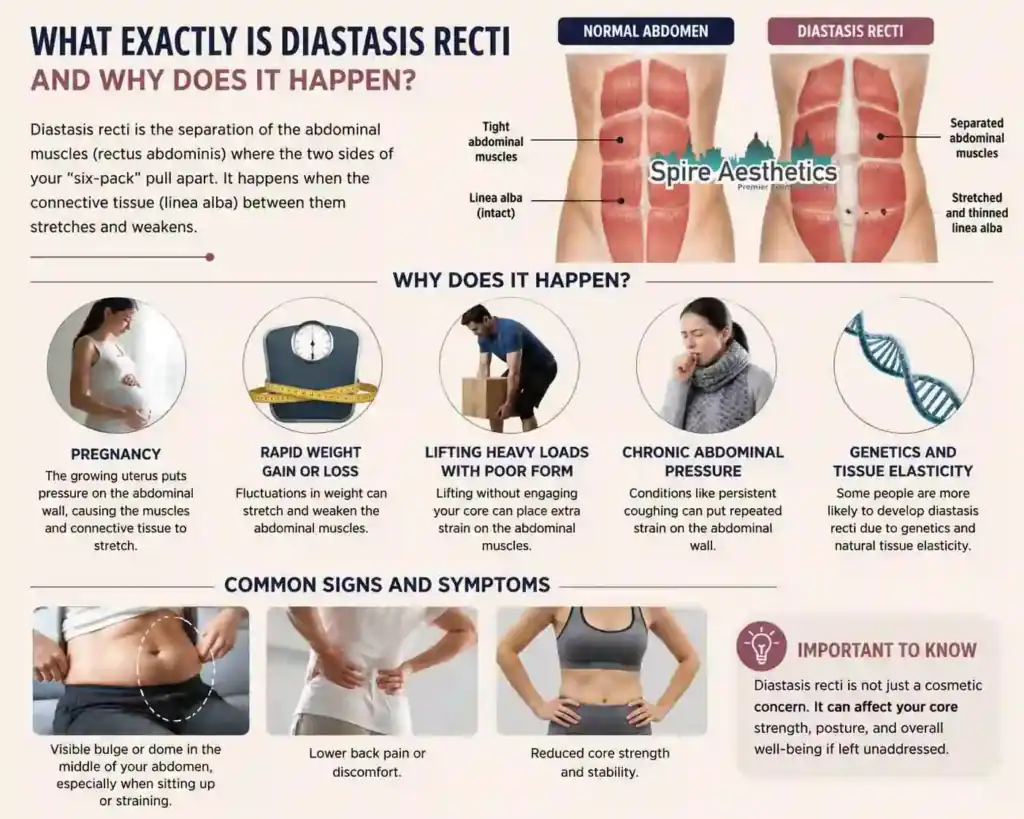 What Exactly Is Diastasis Recti and Why Does It Happen Middlesex?
