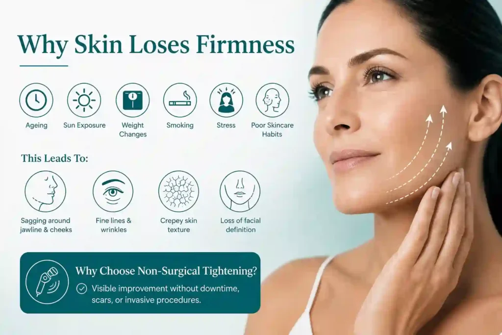 What Makes Skin Lose Firmness and Why Do People Seek Non-Surgical Tightening Middlesex?